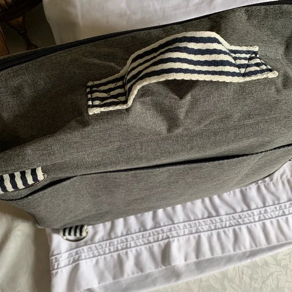 New Stylish gray travel bag/carry on